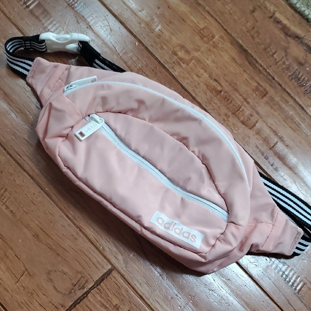 Adidas Core Pink Waist Pack Bag